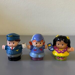 FISHER-PRICE Little People Vintage Travel Figures